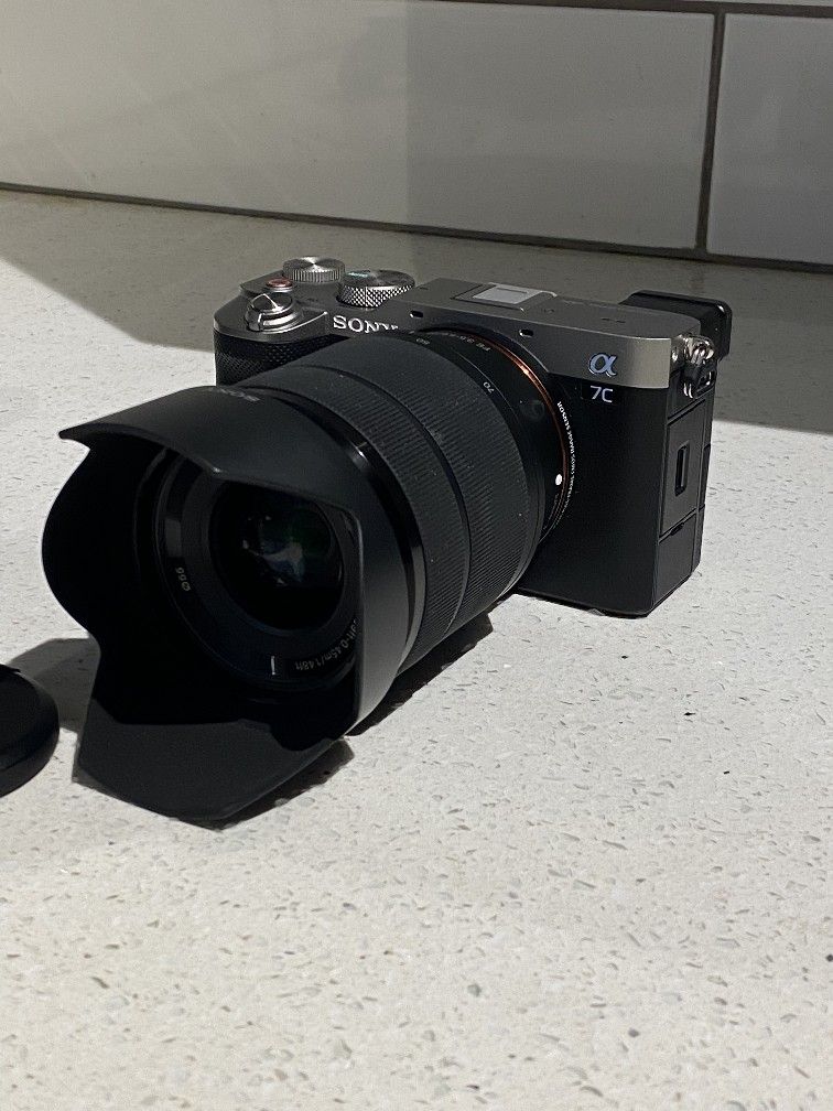 Sony A7C Mirrorless Camera with lens 