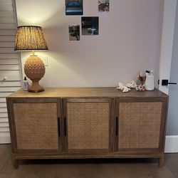 Wood Storage Cabinet 