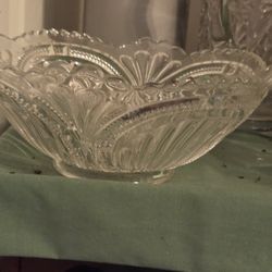 Vintage Crystal Bowl 