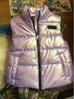 Purple  winter vest size 10