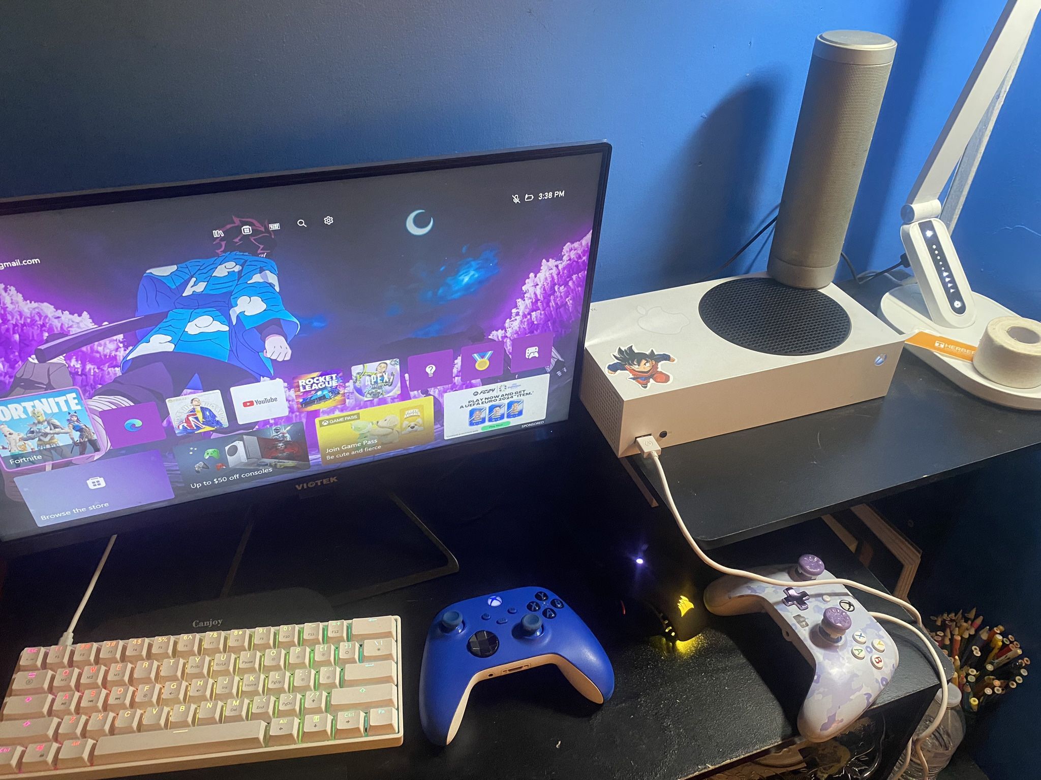 Gk61 Keyboard And Mouse With Mouse Pad