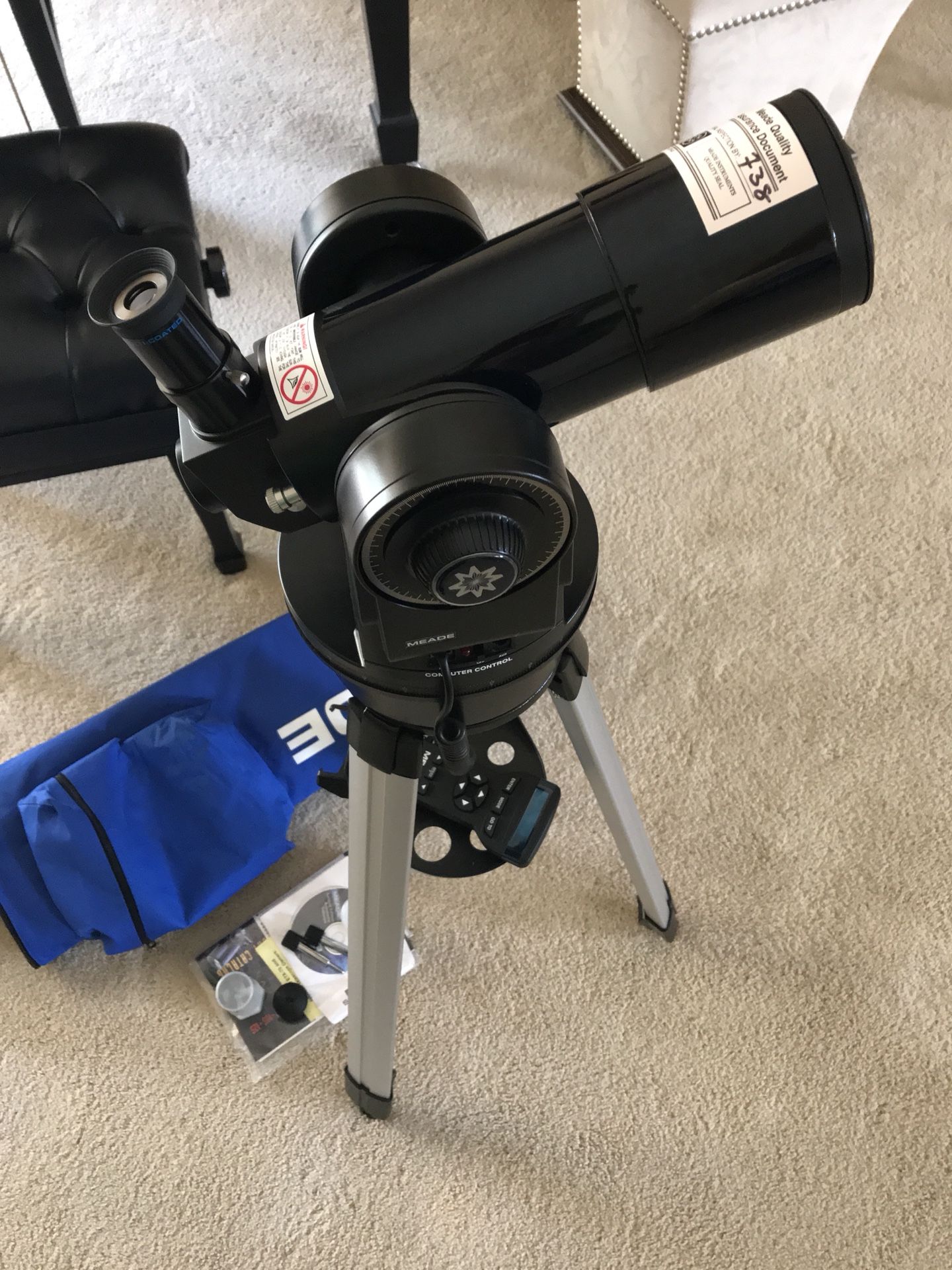 Meade telescope ETX-70AT with Autostar Hand Controller