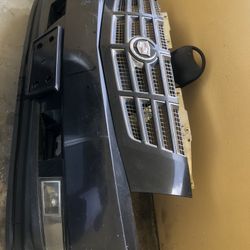2007 - 2012 Cadillac Escalade front bumper/ Head Lights