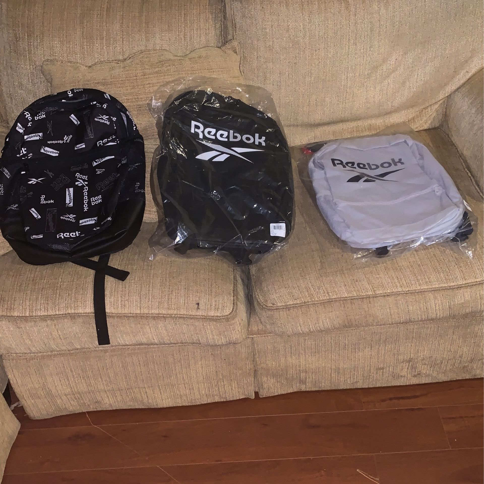New Reebok Backpacks