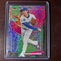 Shohei Ohtani Topps Finest Rare Mini Diamond