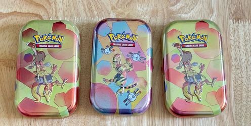 151 mini tins pokemon card tcg