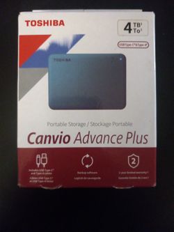 Toshiba Portable Storage