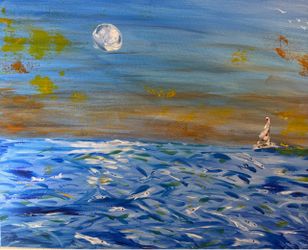 Sea waves at Dawn