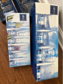 MIKASA COLLECTIONS GLASSWARE