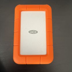LaCie Rugged 4TB External Hard Drive – USB-C – Excellent Condition