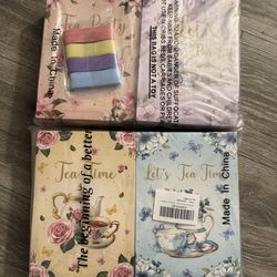 24 Pack Tea Party Gift Bags Tea Party Decorations Floral Teapot Goodie Treat Bags