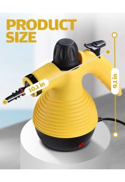 Pressurized Handheld Steam Cleaner, Multi-Surface Steam Cleaner for Home Use, Steamer for Cleaning with 9 pcs Accessories & Safety Lock, Cleaning for 