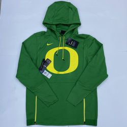 NEW men’s Nike Oregon ducks therma hoodie Green Small