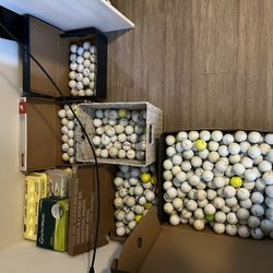 Around 500 Golf Balls