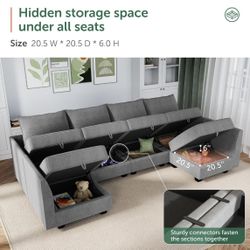 Sectional Sofa With Storage 