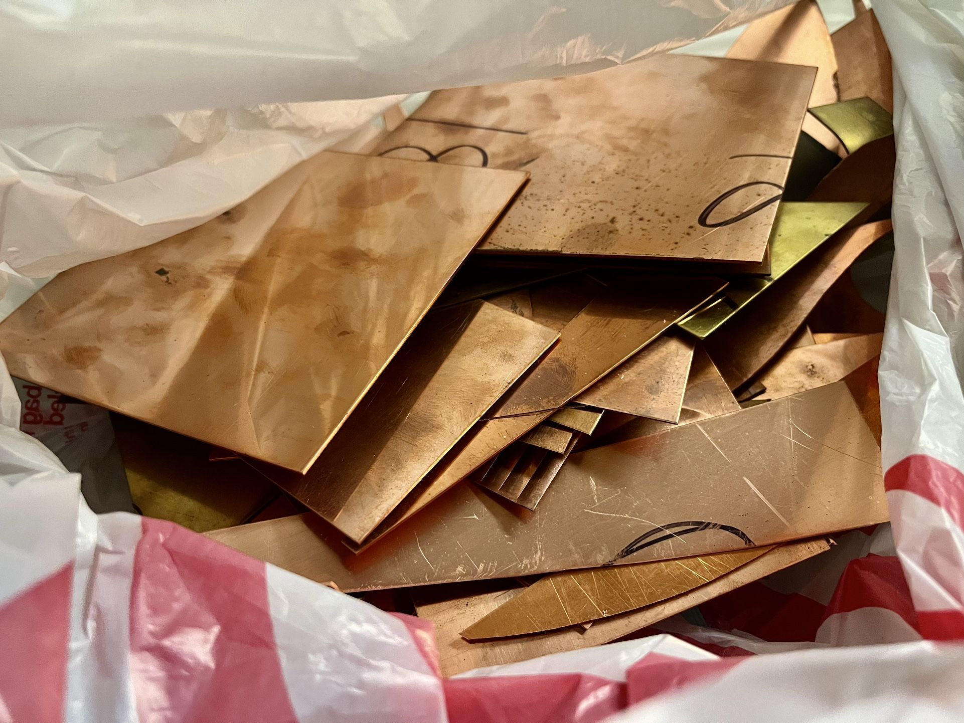 Copper Wire and Copper Sheet Metal