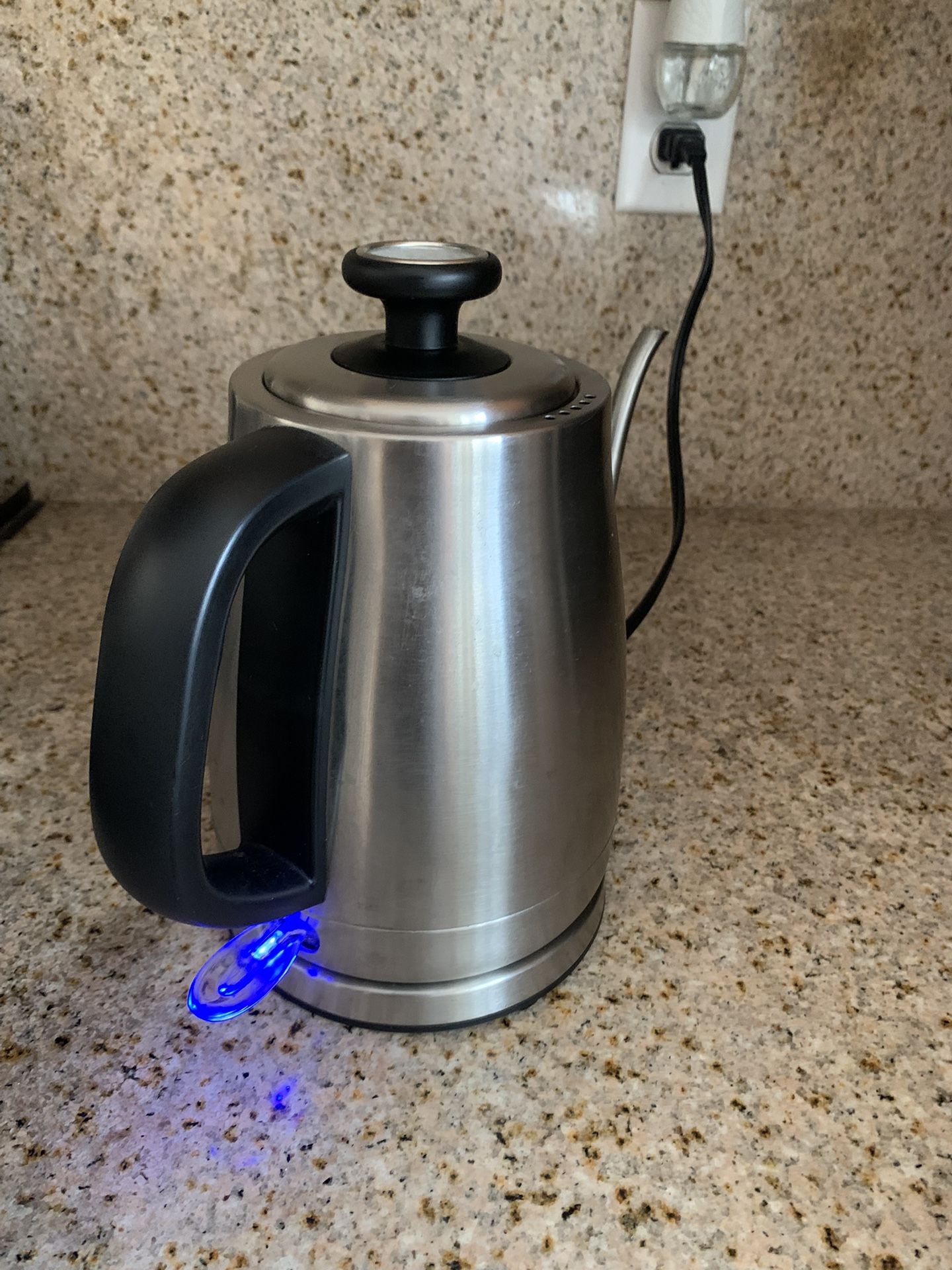 COMFEE' Gooseneck Electric Kettle with Temperature Thermometer
