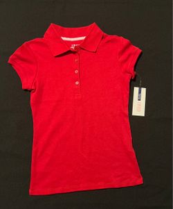 IZOD Kids Red Short Sleeve Polo Shirt