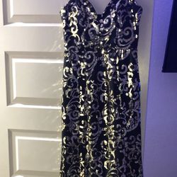 Formal Sequins Dress 