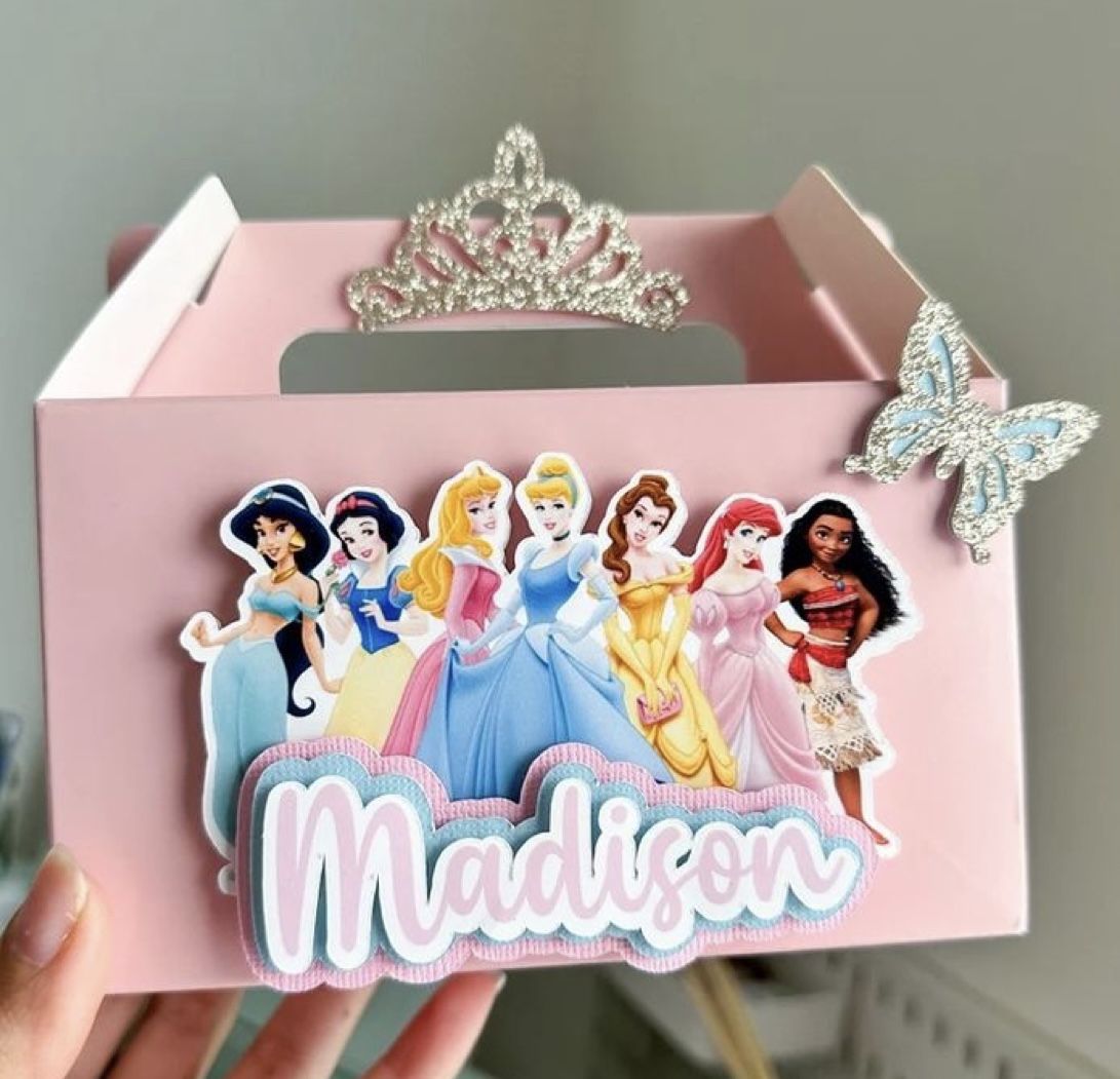 Custom Candy Boxes Gable Boxes Party Disney Party Decorations Party Favors