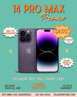iPhone 14 Pro Max unlocked