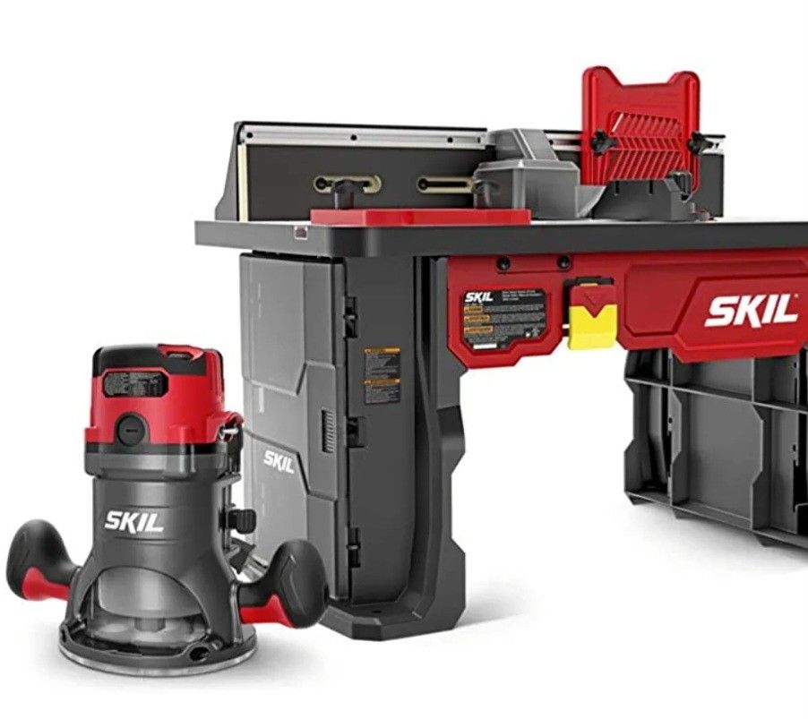 SKIL RT1323-01 Router Table and 10Amp Fixed Base Router Kit

