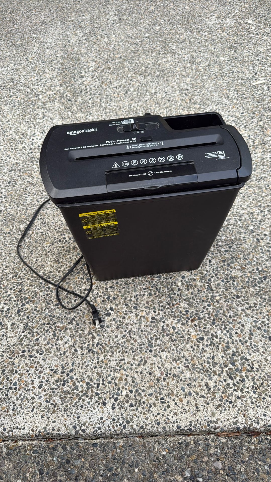 Paper shredder