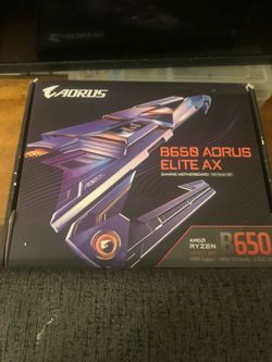 Gigabyte B650 Aorus Elite AX Motherboard+ Ddr5 Ram