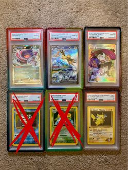 Pokemon PSA Slabs Fs/Ft