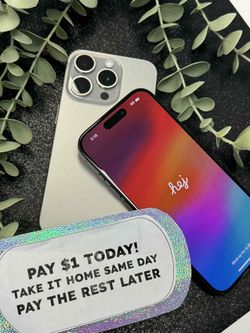 Apple IPhone 15 Pro 5G - Pay $1 DOWN AVAILABLE - NO CREDIT NEEDED