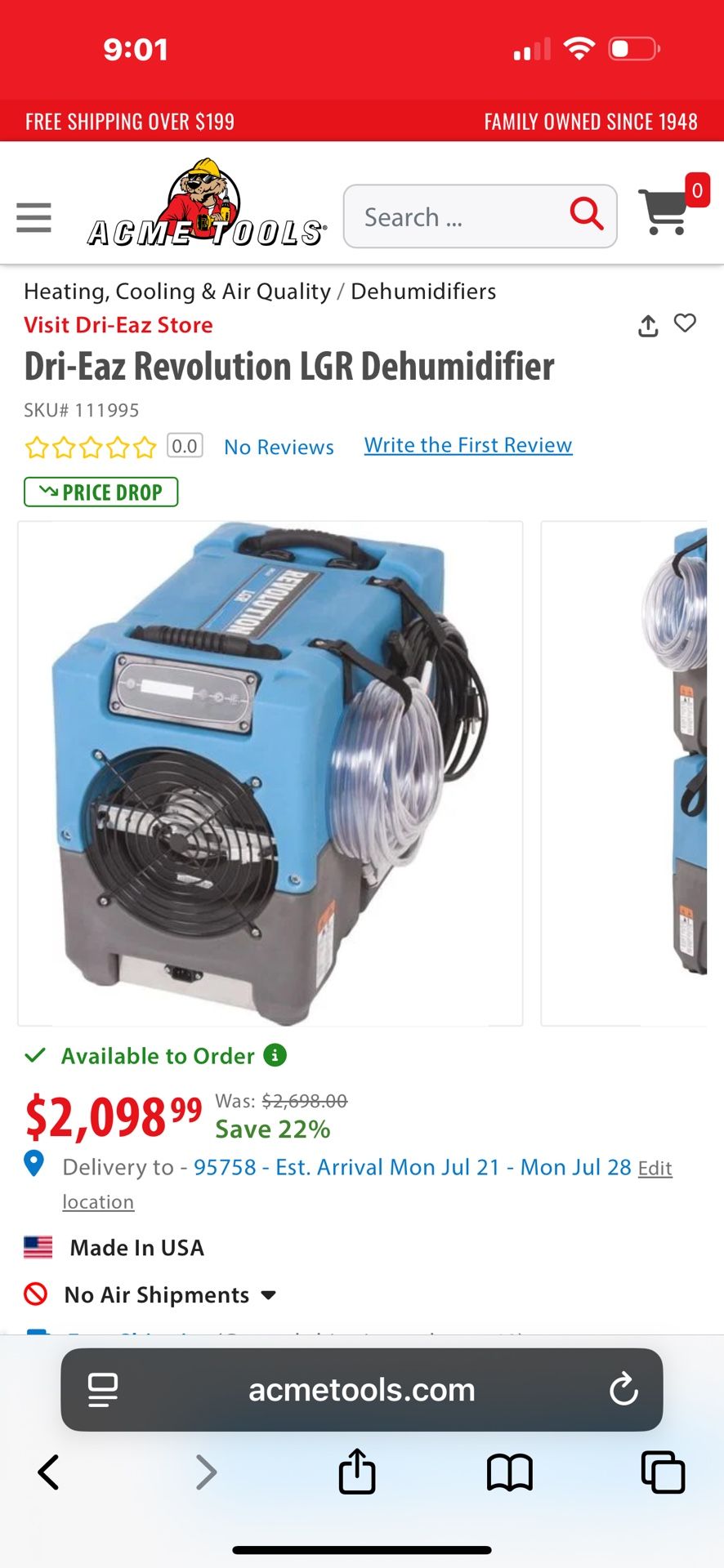 Dehumidifier