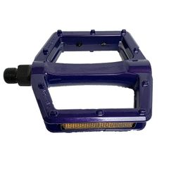 Gloss Dark Purple Flat Metal Vp Brand Bike Pedals Size 9/16 Inch
