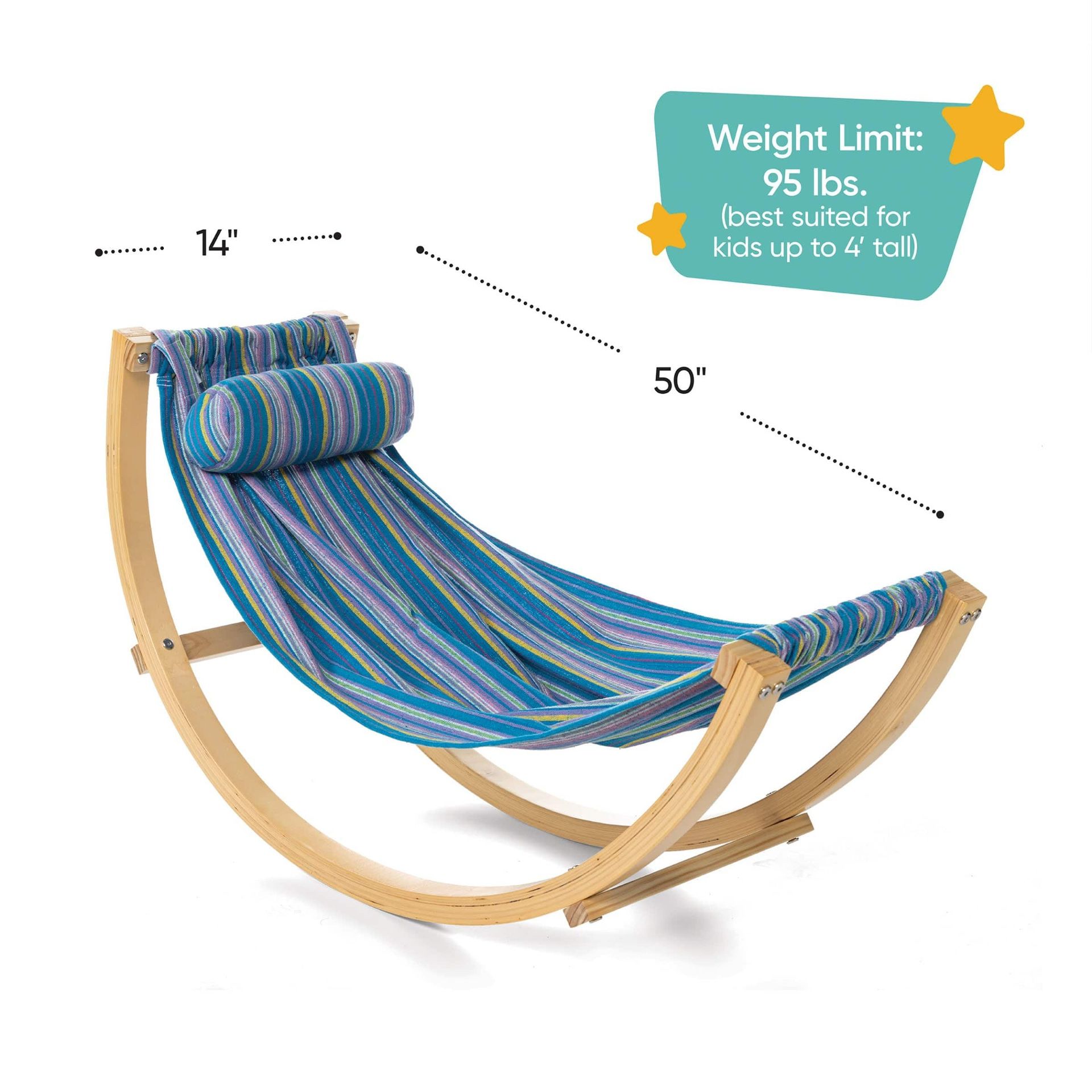 Lightweight Rocking Floor Hammock