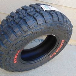 265 75 16 Kenda Klever M/T KR629 Tires 10PLY SOLID RAISED RED LETTERS