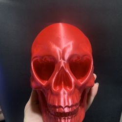 3D Valentine’s Day Skull 