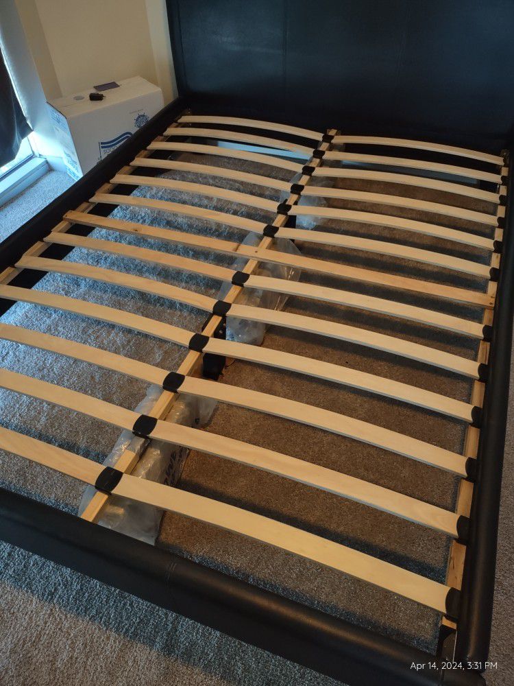 Queen Size Platform Bed Frame - $60