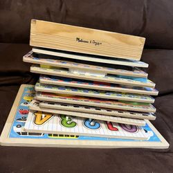 Melissa and Doug Wooden Puzzles