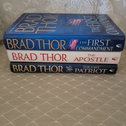 Brad Thor's,
Apostle,
The Patriot, 
The First Commandment