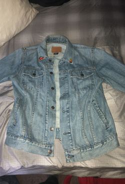 Custom jean jacket
