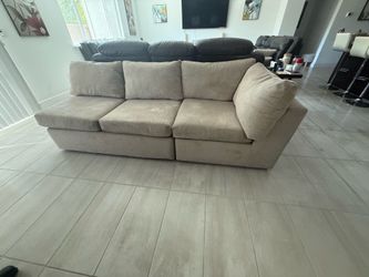 Half of a sofa used