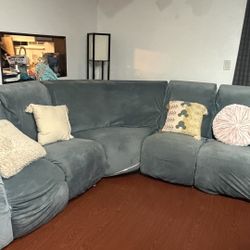 4 Electric Reclining Seat Sectional