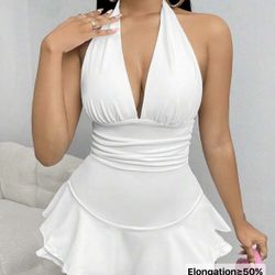 White Mini Dress