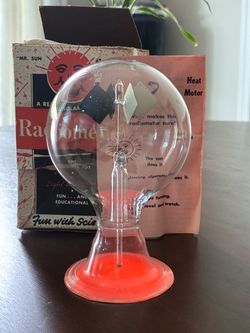 Vintage Mr. Sun radiometer heat motor