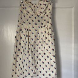 Strapless/halter Dress