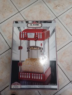 popcorn machine brand new
