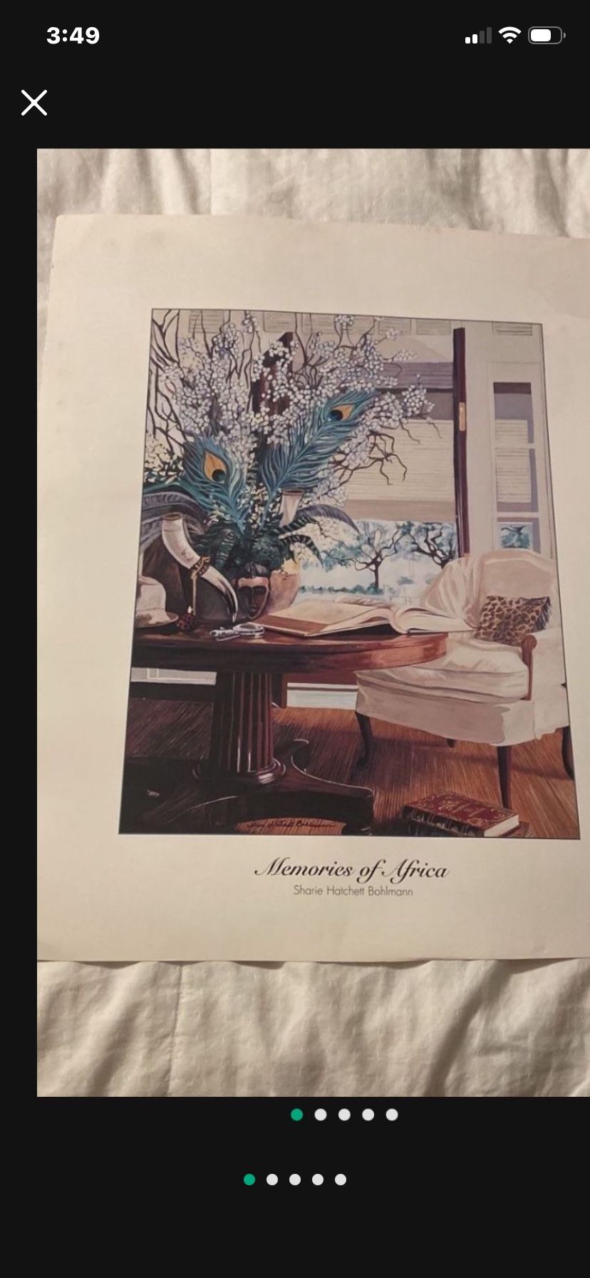 Memories Of Africa Sharie Hatchet Bohlmann Print