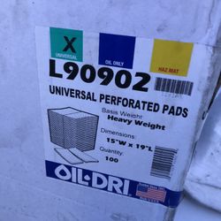 Oil-Dry Absorbent pads