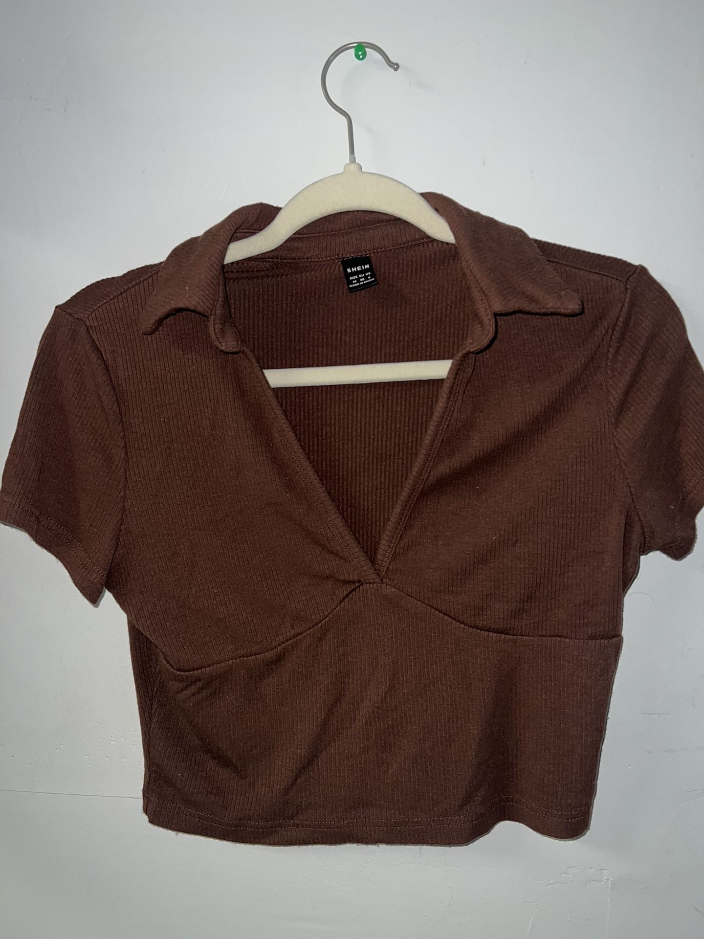 Brown shirt