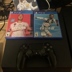 Ps4 Pro 1tb With One Controller And 3 Games 