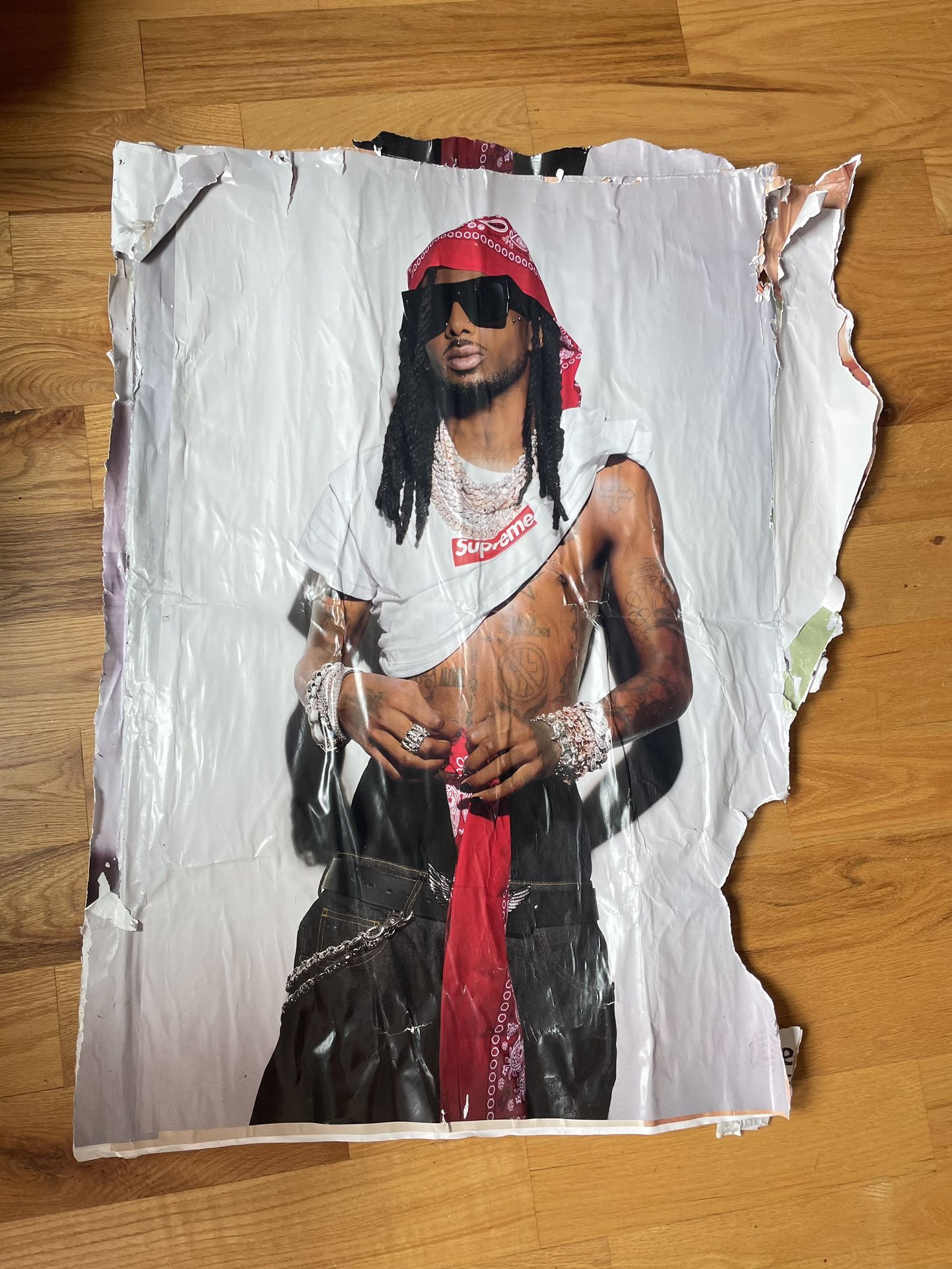 Supreme Playboi Carti Poster